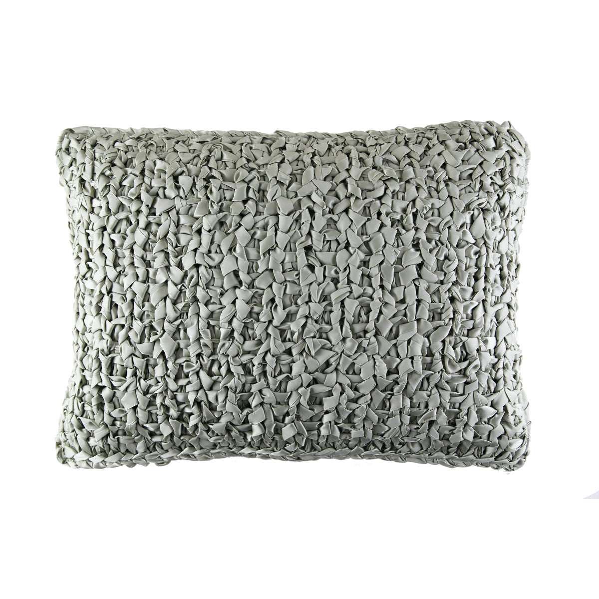 Black best sale knit pillow