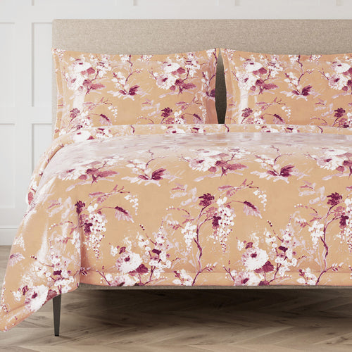 Jardin Fleur Pink/Gold Duvet