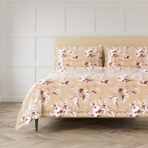 Jardin Fleur Pink/Gold Duvet